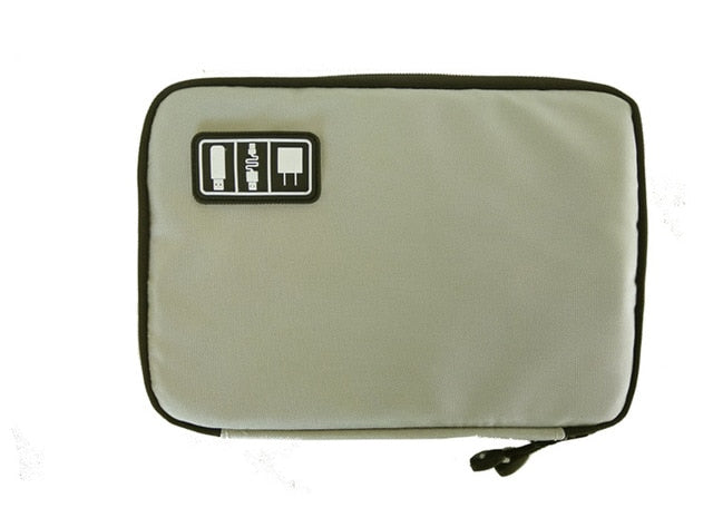 Tech Cable/USB Data Organizer Storage Travel Bag