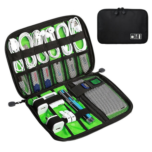 Tech Cable/USB Data Organizer Storage Travel Bag