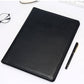 Customized Business Leather Notepad A4 File Organizer Portfolio Folder With Calculator