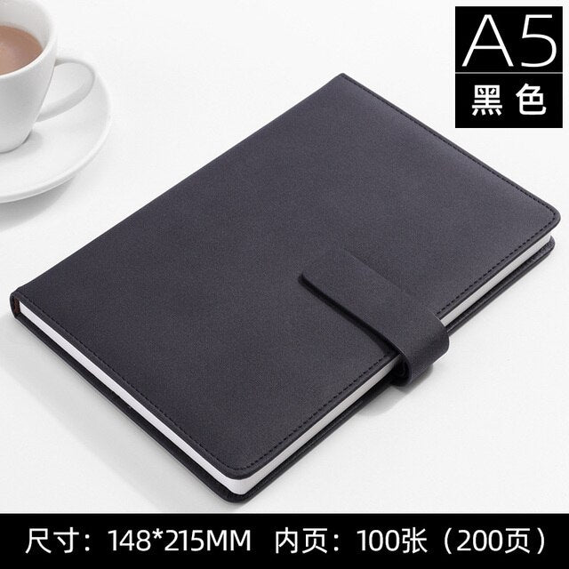 Customized Leather Signature Business A5 Notebook Office Stationery