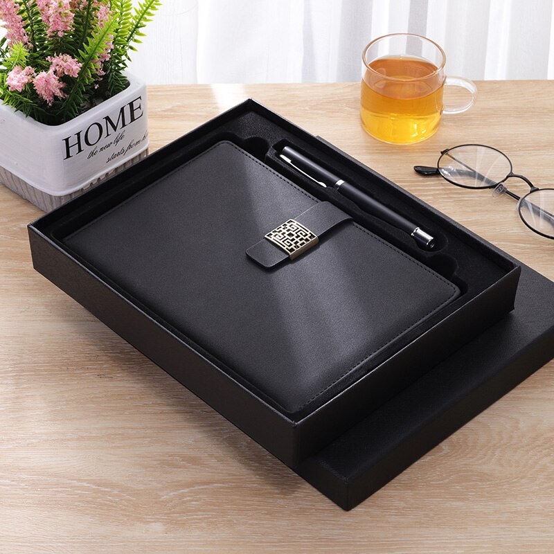 Customized Leather Signature Business A5 Notebook Office Stationery